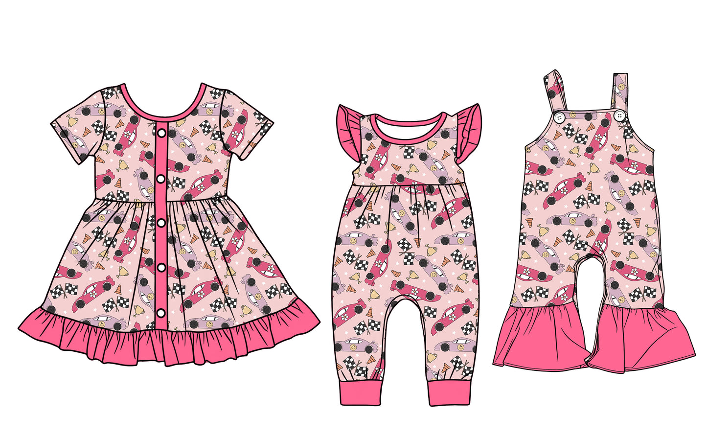25.12.22 custom each style moq 5 eta 6-8week Sibling Sister baby short sleeve romper and dress and jumpsuit match design