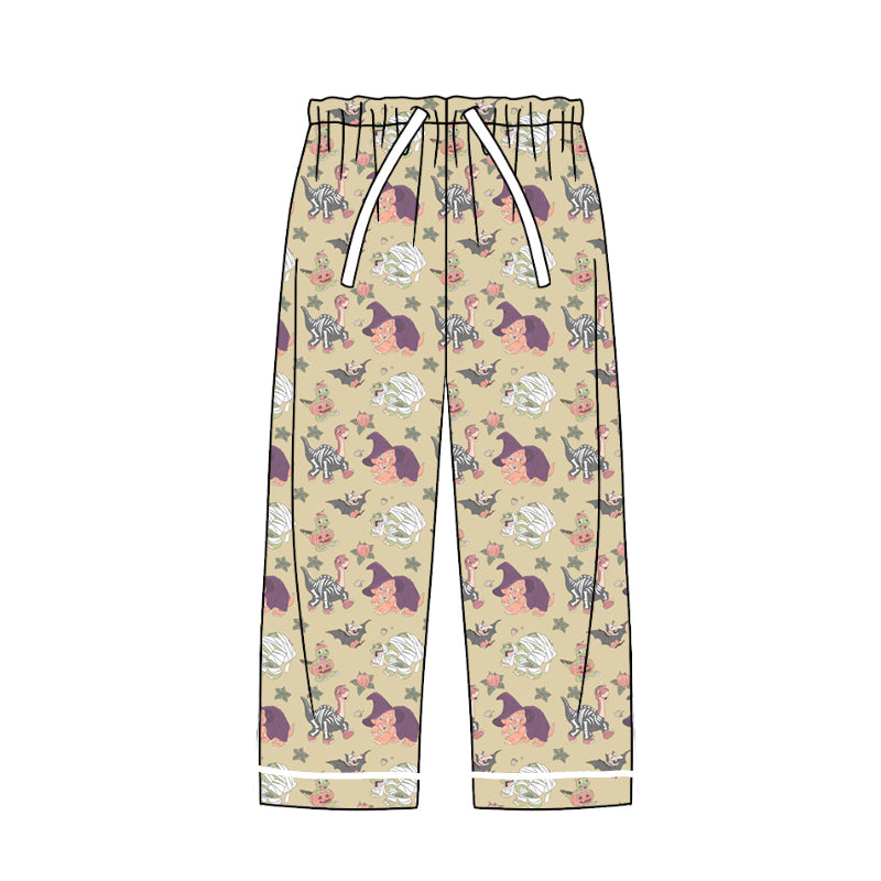 8.16 custom each style moq 5eta 4-6week adult clothes dinosaur long pants adult man pants\