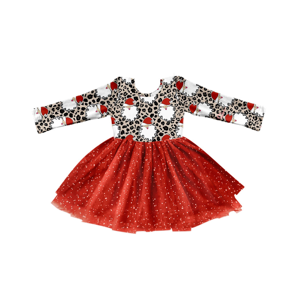 7.27 custom each style moq 5eta 4-6week baby girls clothes Christmas red long sleeve dress