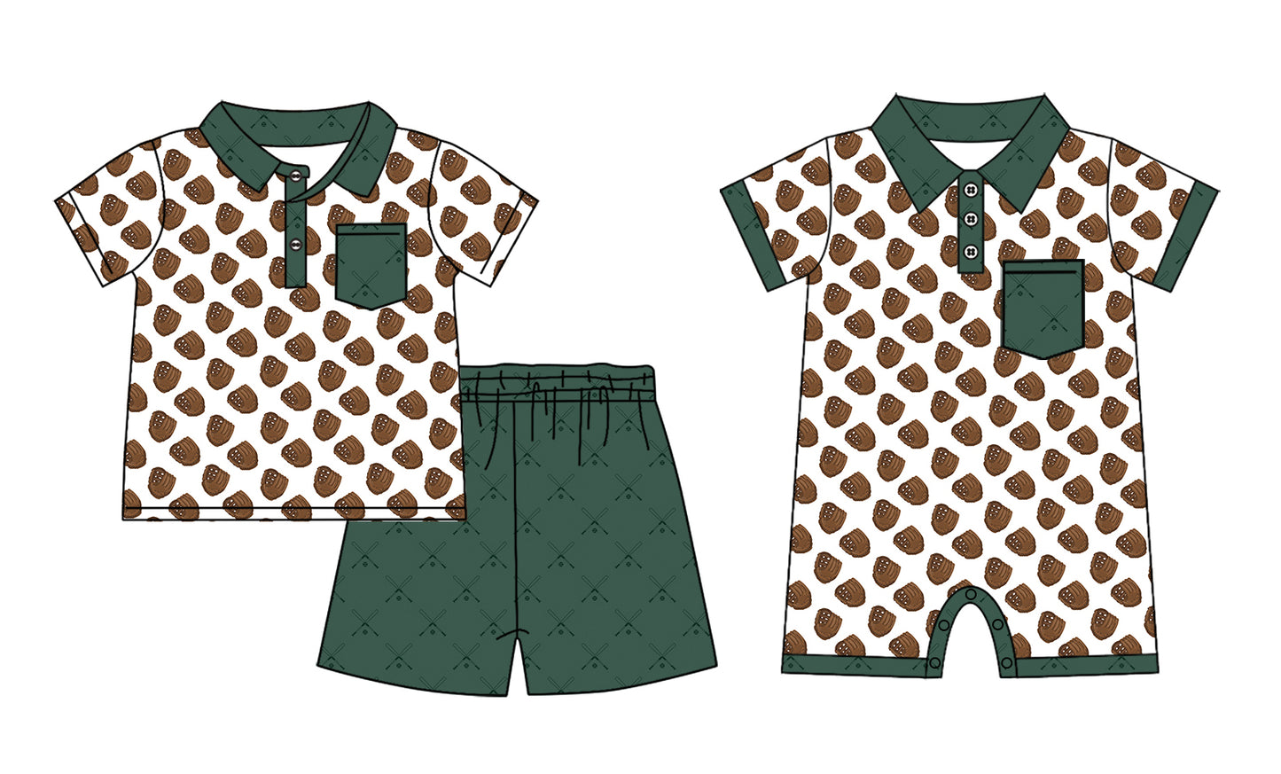 12.11 custom each style moq 5eta 4-6week Sibling Sister baseball baby girl short sleeve shorts sets and rompers match design