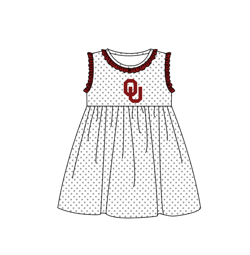 Custom moq 5 mix size milk silk summer teams Dark red Polka Dot Baby Romper Set Short-Sleeved Thong Dress for Girls And Short-Sleeved Shorts for Boys Cute Baby Outfit Combination