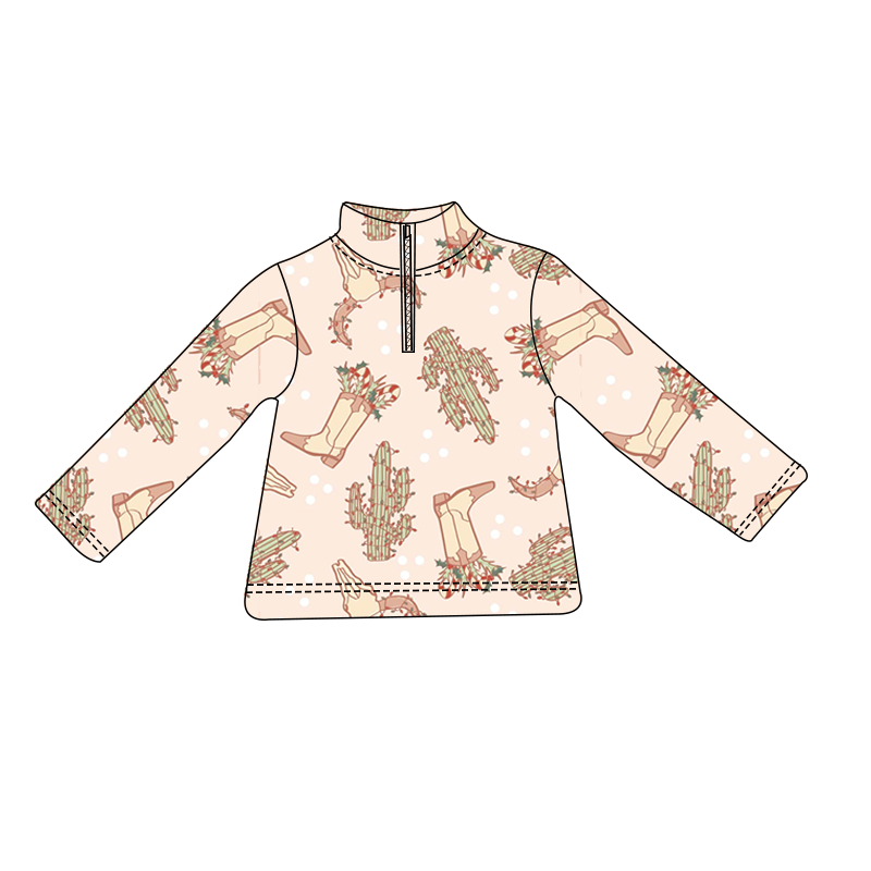 Custom moq 5 each style eta 6-7weeks baby girl clothes long sleeve top 6-25.8.15