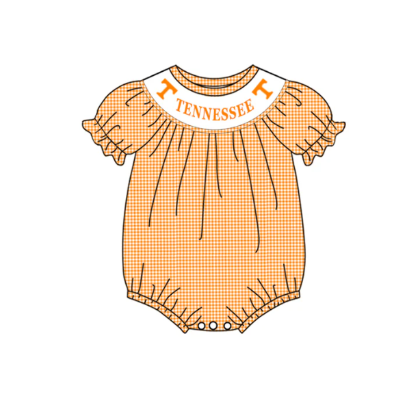 Deadline July 4th close custom no moq eta 6-7week Orange summer girls romper