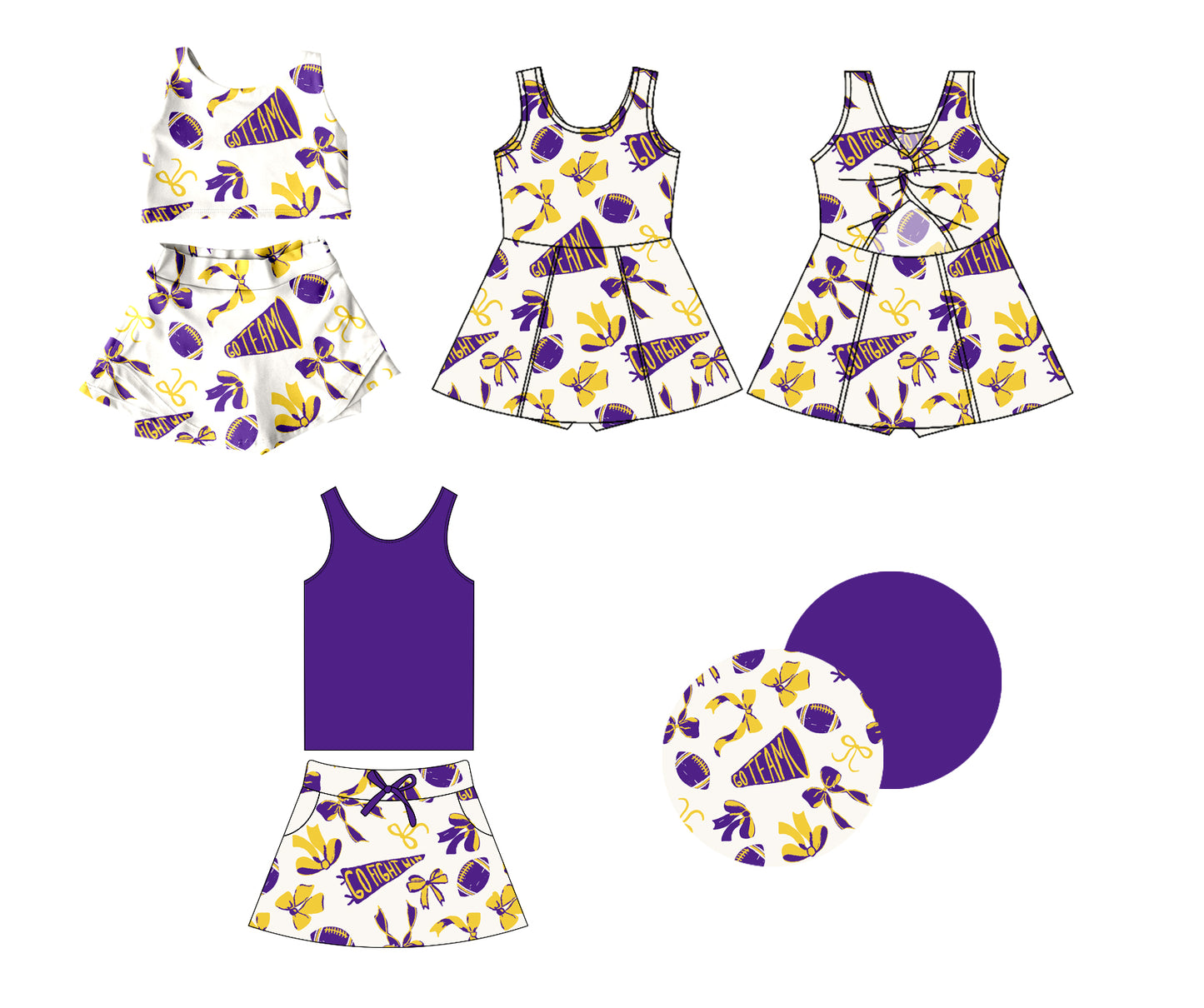 1.16 custom each style moq 5eta 4-6week Sibling Sisters rugby bow baby girl short sleeve shorts sets and dress and rompers match family design