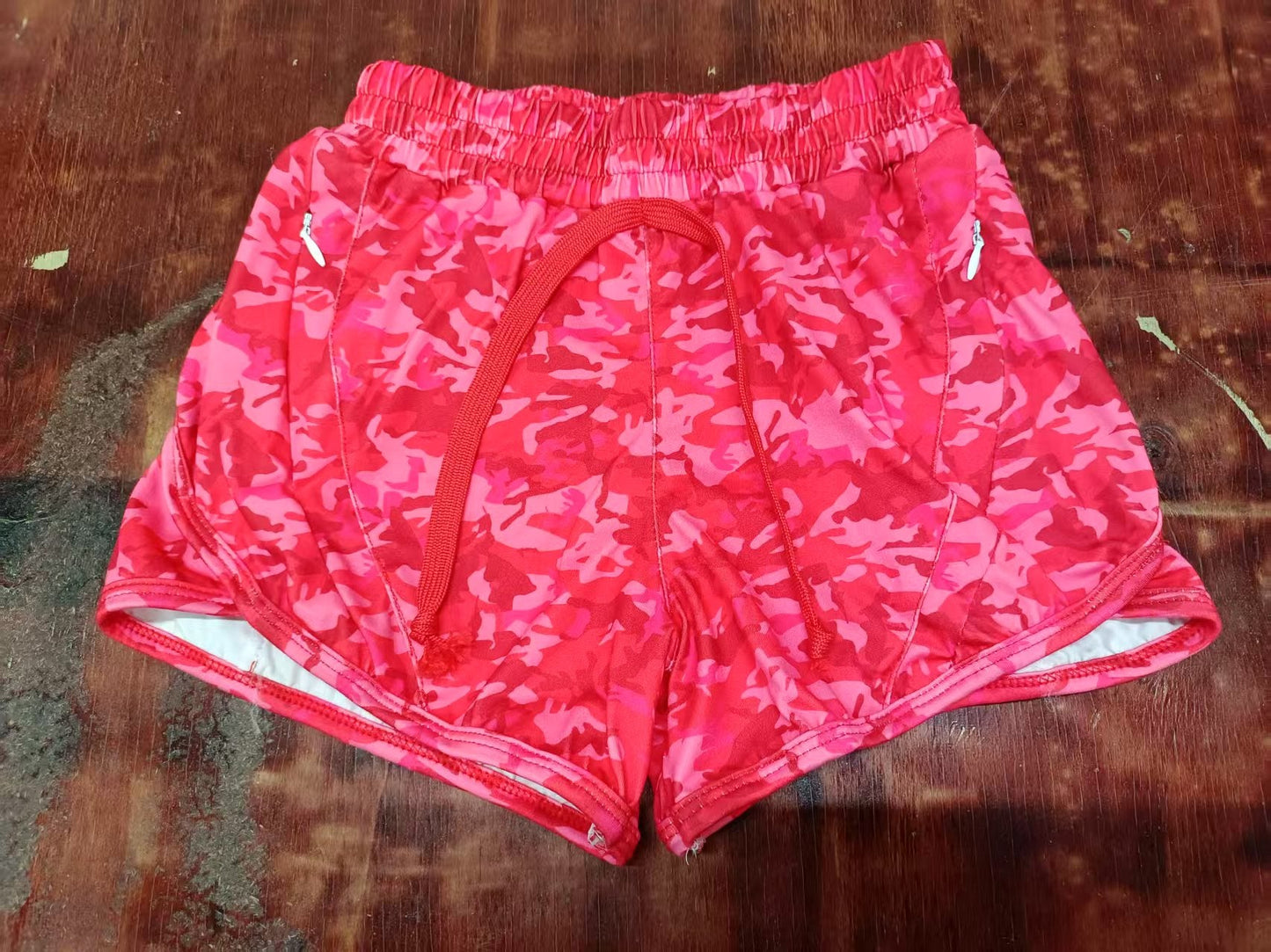 Custom moq 3 eta 6-7weeks kids clothes red Beach Summer Shorts-25.5.12