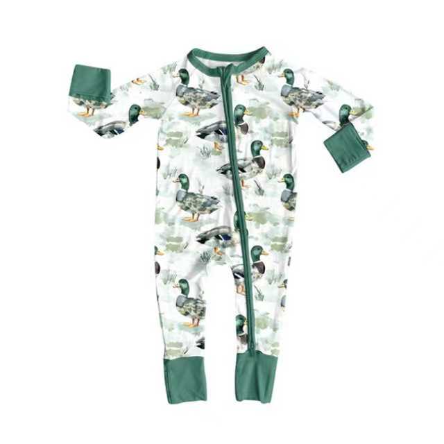 25.8.28 custom each style moq 5eta 4-6week Sibling Sisters duck baby boy long sleeve pants sets and romper match family design