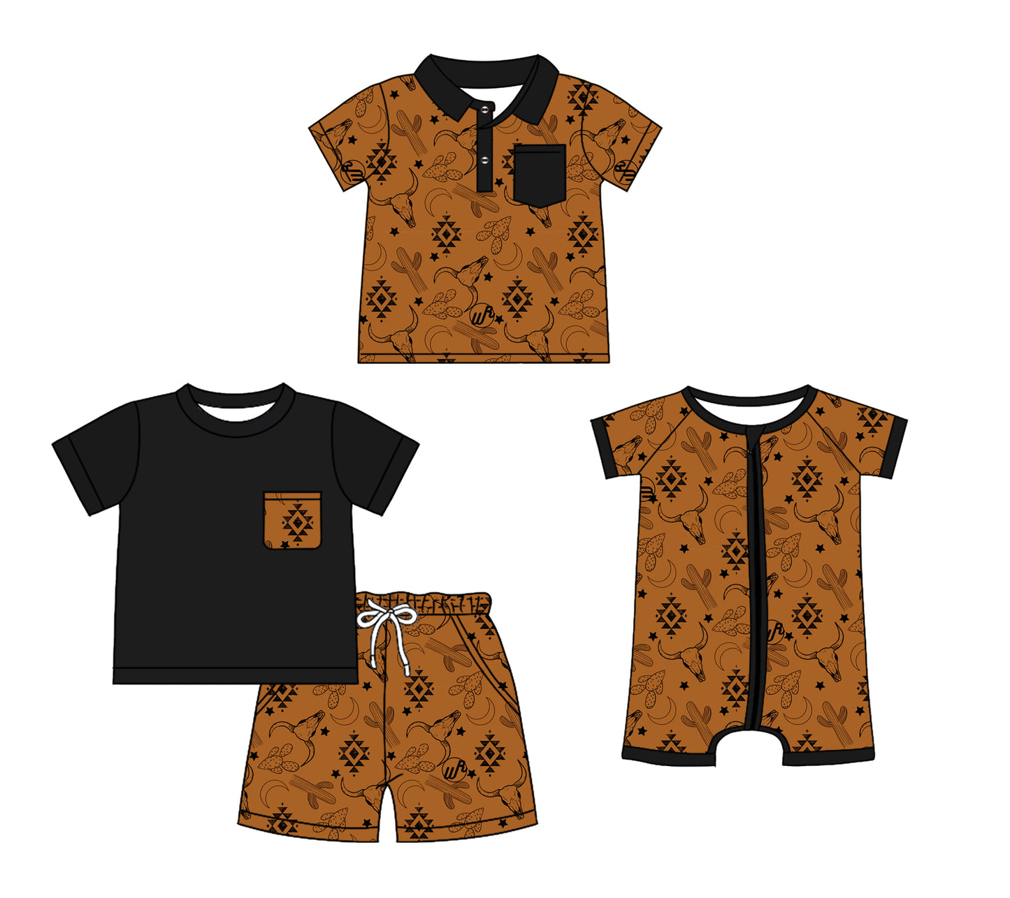 12.11 custom each style moq 5eta 4-6week Sibling Sister baby boy short sleeve shorts sets and boy romper and top match design