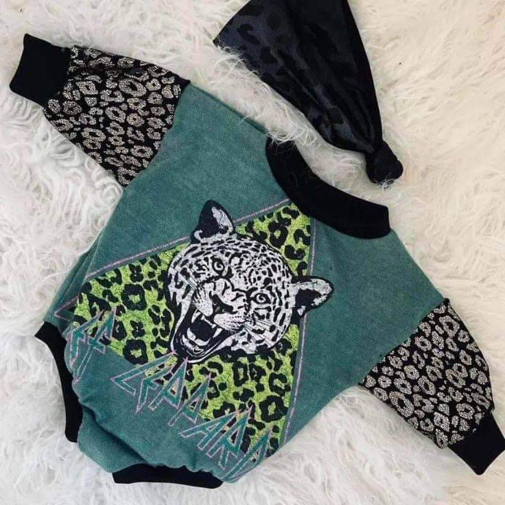 Baby Infant Kids Leopard Long Sleeve Rompers preorder split order Dec 15th