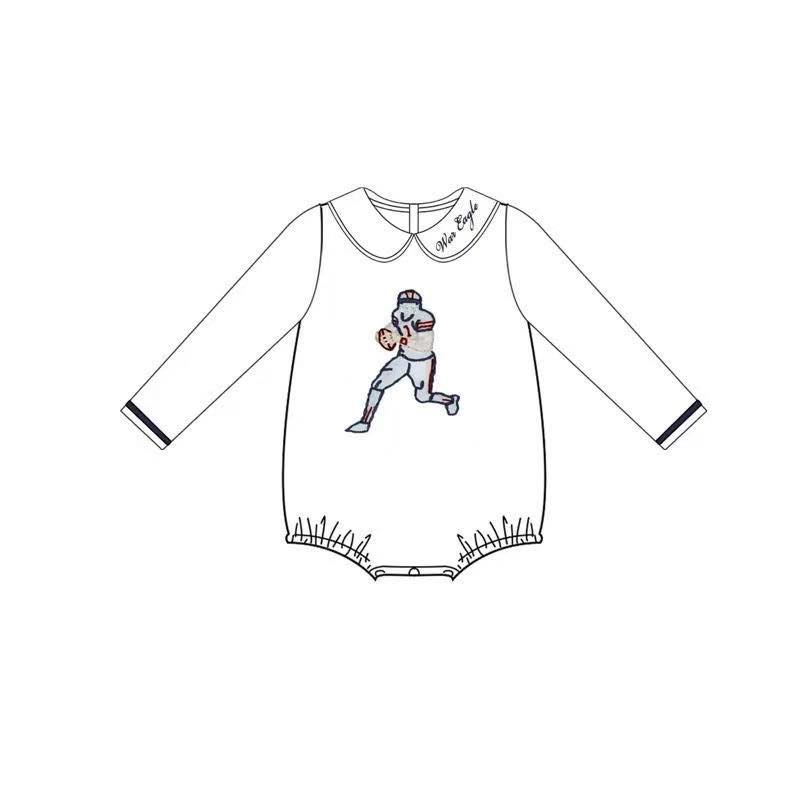 Custom summer teams baby girls clothes team long sleeve shorts sets 3 and rompers 3-25.7.26
