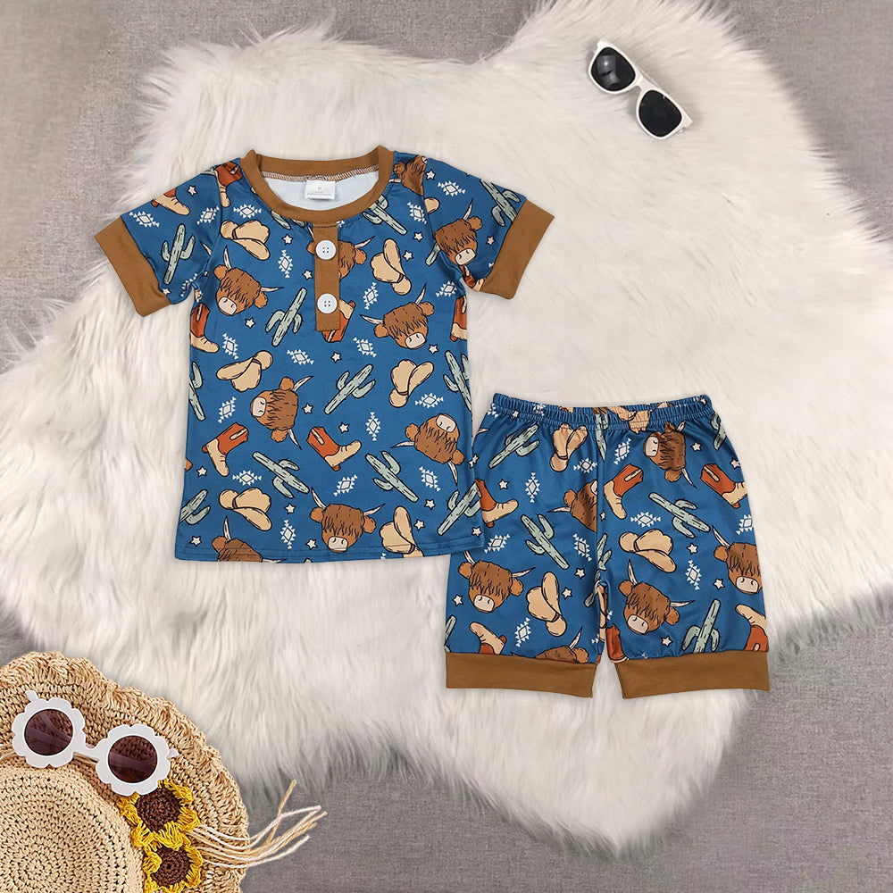RTS baby girls Boys clothes summer Short Sleeve Shorts sets