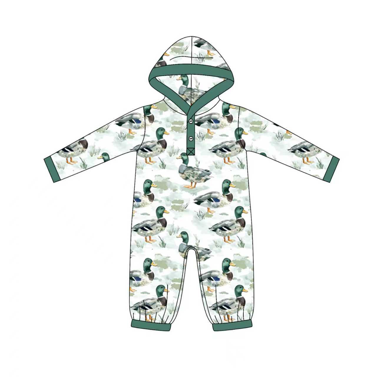 25.8.28 custom each style moq 5eta 4-6week Sibling Sisters duck baby boy long sleeve pants sets and romper match family design\