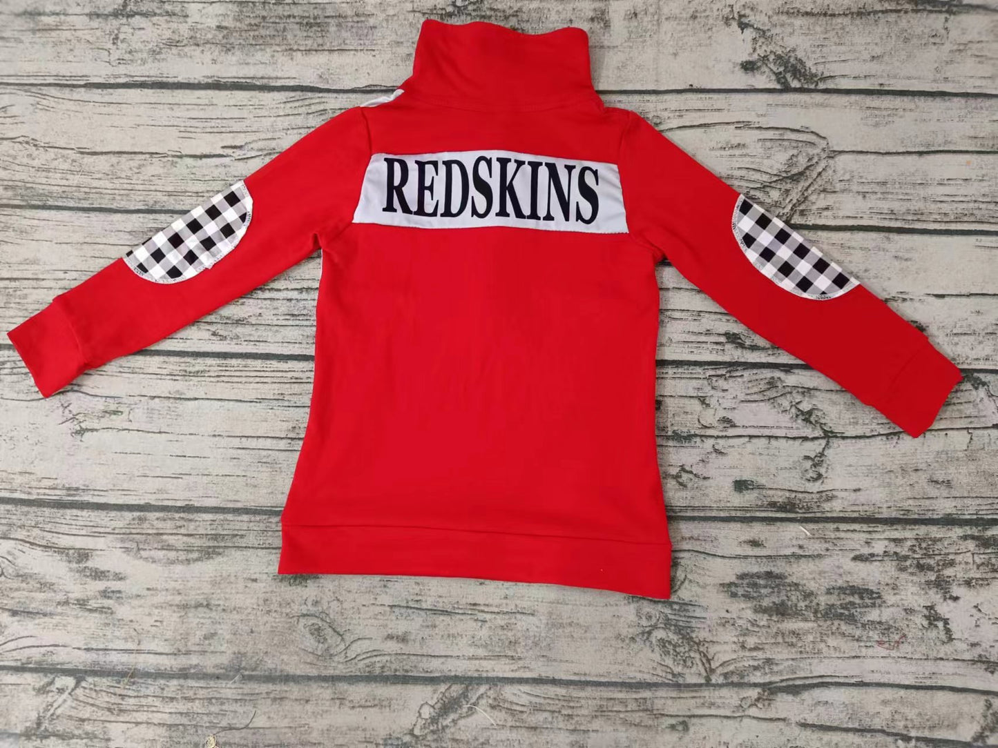 red boys college pullovers