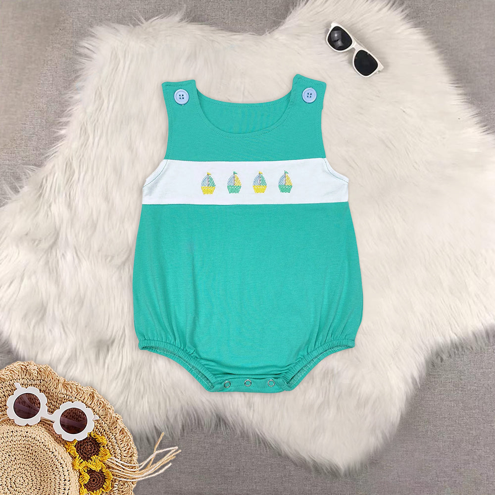 Baby Boys Shirt Shorts Summer Brother Rompers Outfits Clothes Sets