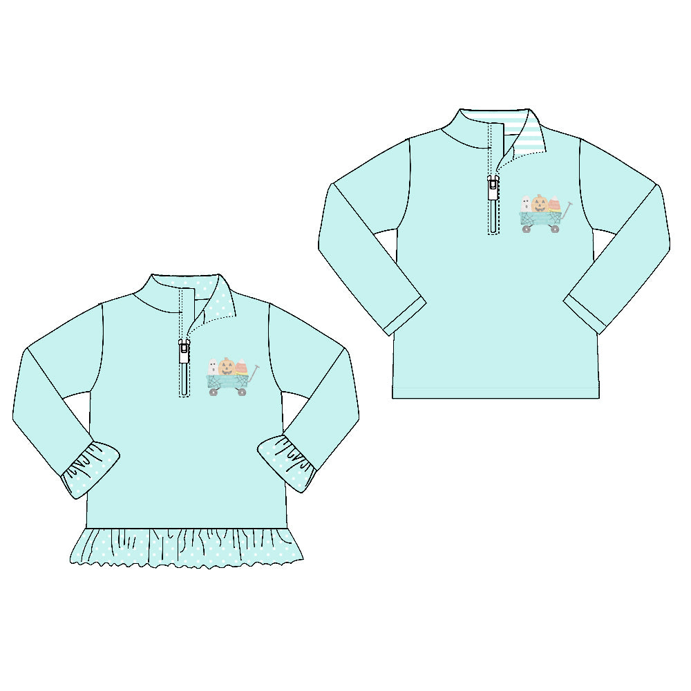 25.7.4 custom each style moq 5eta 4-6week Sibling Sister baby boy long sleeve top 1 and top 2 match family design