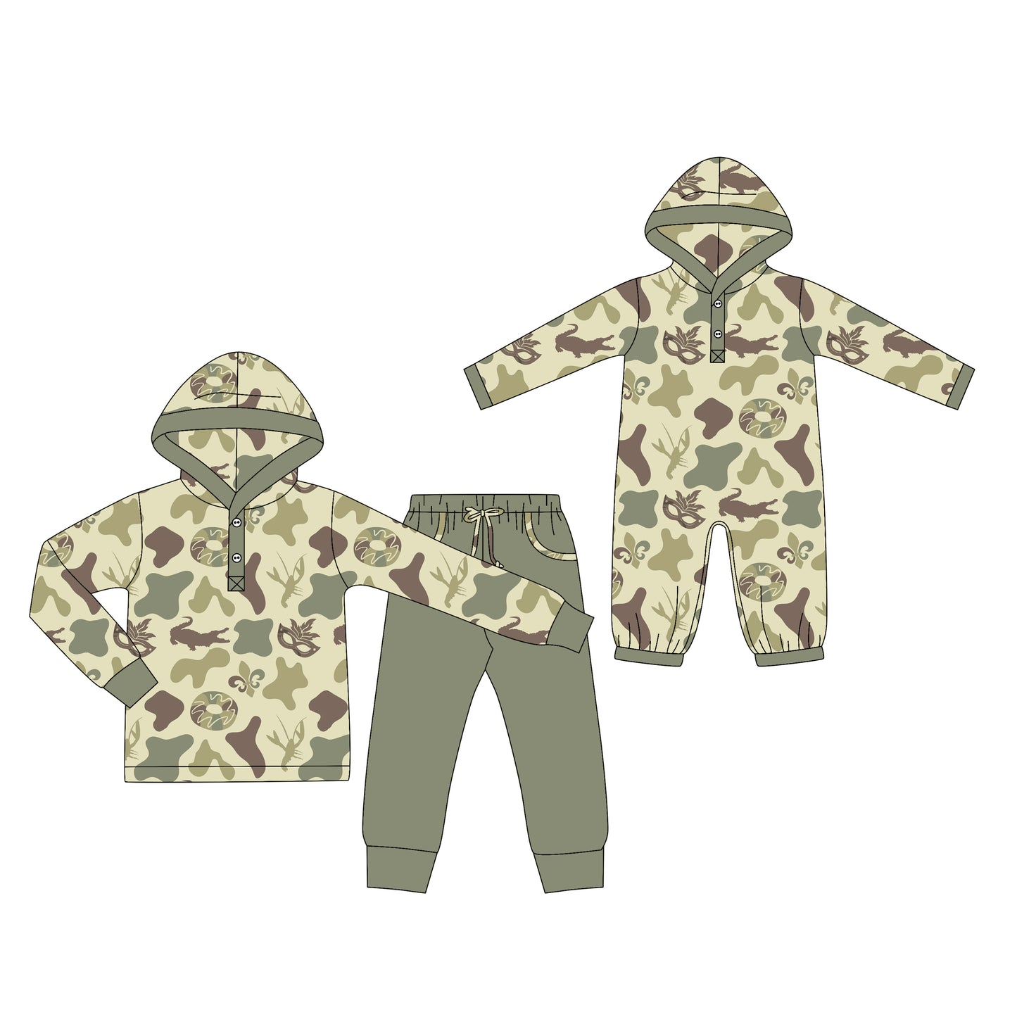 25.9.3 custom each style moq 5eta 4-6week Sibling Sisters camouflage baby boy clothes long sleeve pants sets and romper match family design