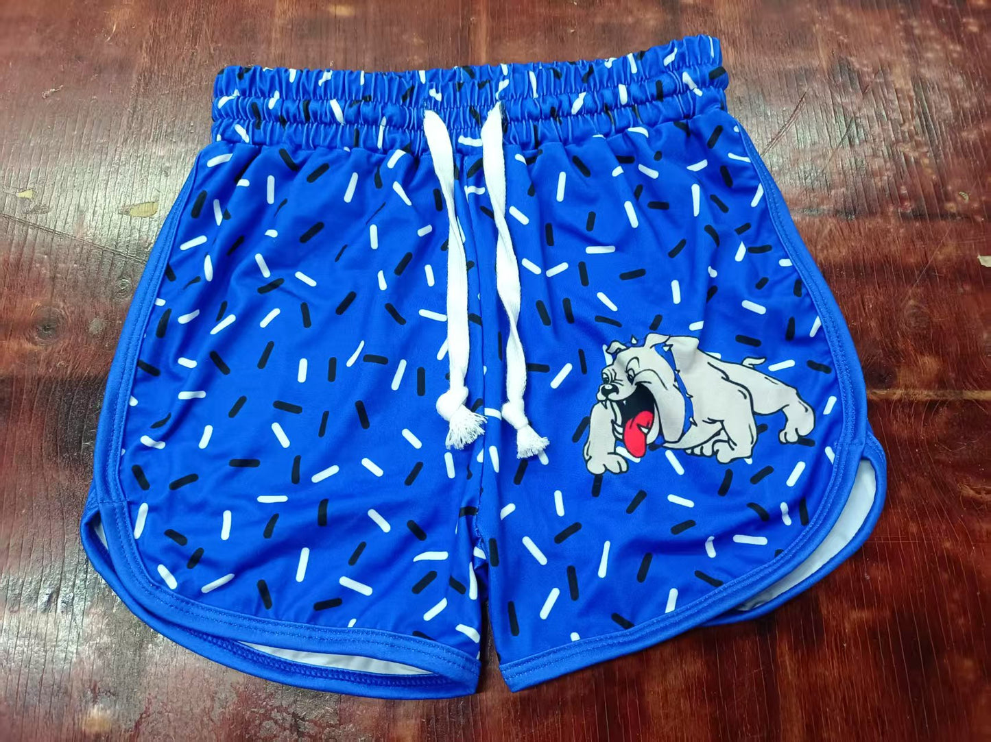 Custom moq 3 eta 6-7weeks kids clothes blue Beach Summer Shorts-25.5.8