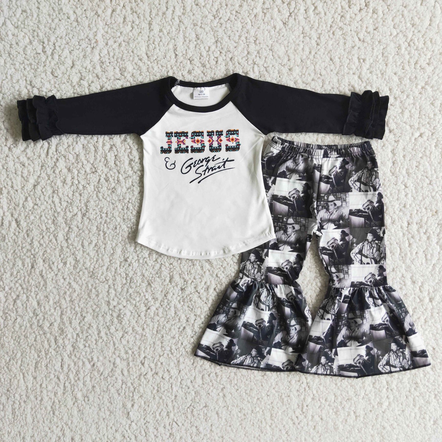 RTS NO MOQ 6 A16-13 JESUS human head trousers suit
