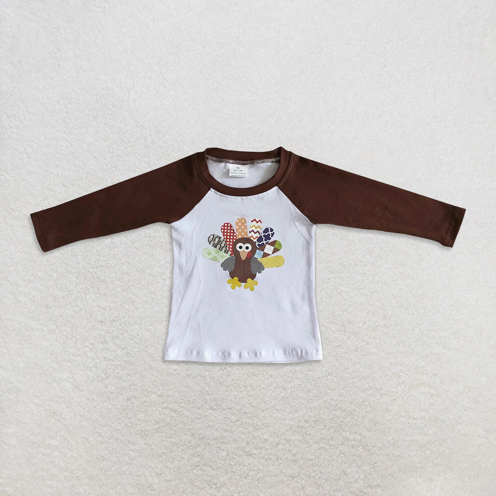RTS NO MOQ Sibling baby girl boy clothes turkey long sleeve dresses and top