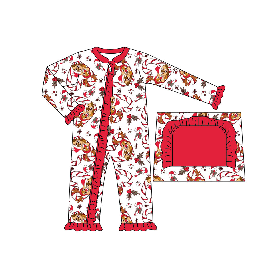 7.22 custom each style moq 5eta 4-6week Sibling Sister Christmas red baby girls sets and dress and rompers match family design