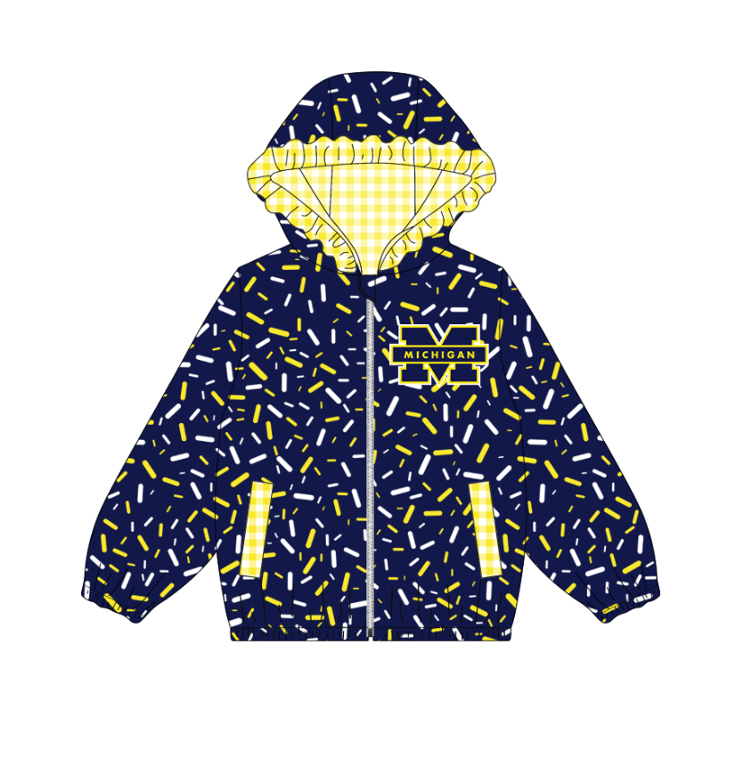 10.3-5-Custom moq 8 mix size milk silk summer team baby girls clothes navy blue hooded long sleeve top-25.10.9
