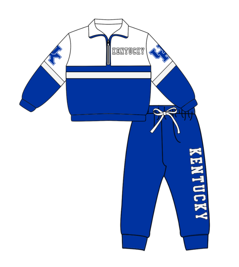 Custom moq 5 mix size yoga fabric blue long-sleeved yoga pants set