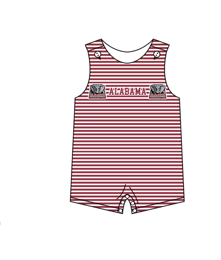 Custom moq 5 mix size milk silk summer teams Boys Red Short Sleeve Top Striped Shorts Set With Matching Romper Girls Flutter Sleeve Polka Dot Dress Romper