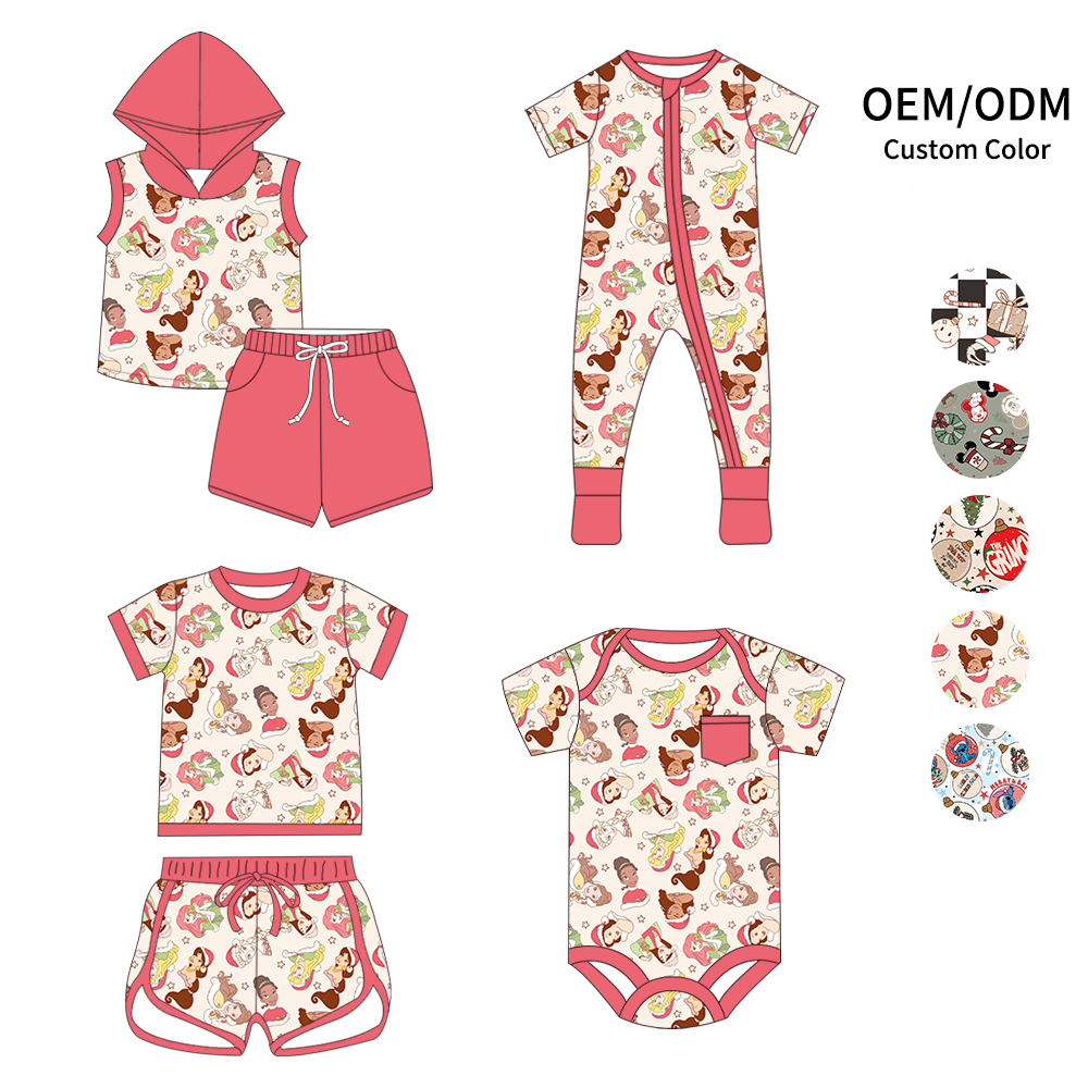 Custom moq 5 each style eta 6-7weeks baby girl clothes short sleeve shorts sets and sets 2 and romper 1 and romper 2-25.7.14