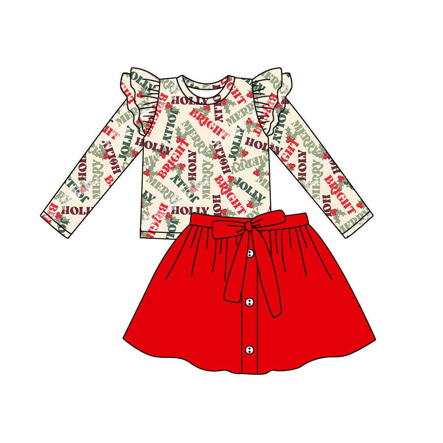 7.4 custom each style moq 5eta 4-6week baby girls clothes Christmas long sleeve dress