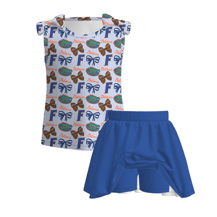 Custom moq 5 each style eta 6-7weeks baby girl clothes summer sleeveless shorts sets -25.7.14