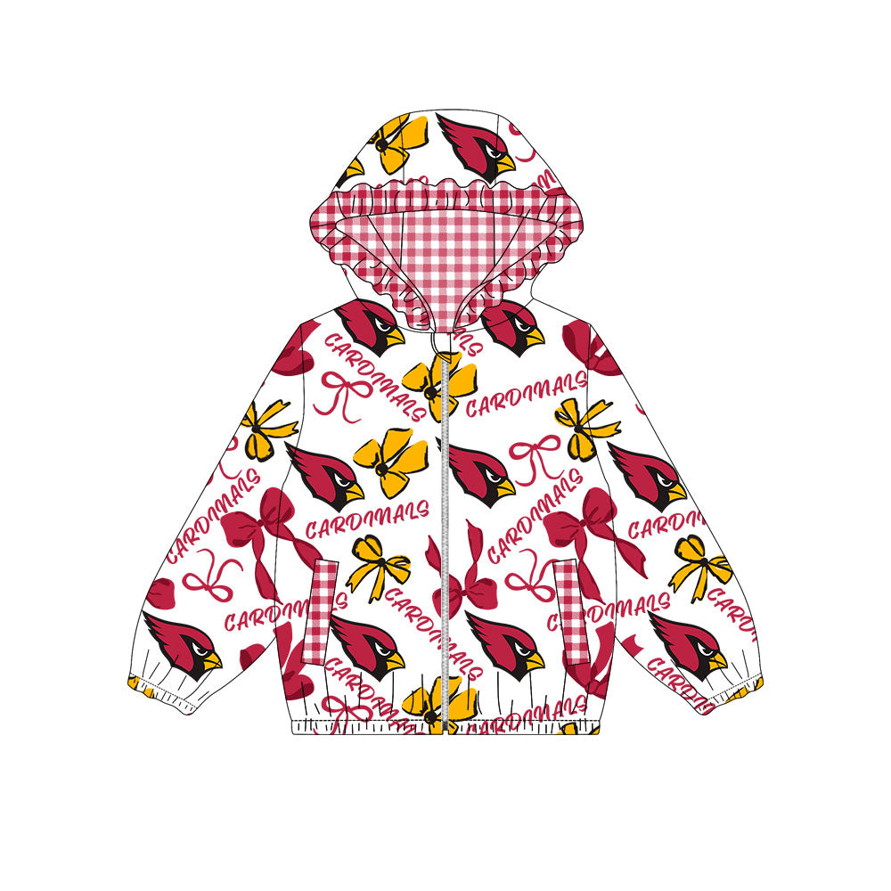 1001-Custom moq 8 mix size milk silk summer team baby girls clothes bow hooded long sleeve top-25.10.9