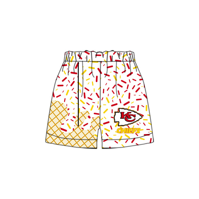 custom moq 3 eta 6-8weeks baby boys clothes team colors summer shorts