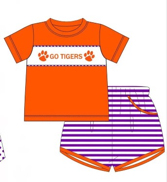 Deadline August 19 custom no moq eta 6-7weeks Orange short-sleeved shorts suit positioning suit