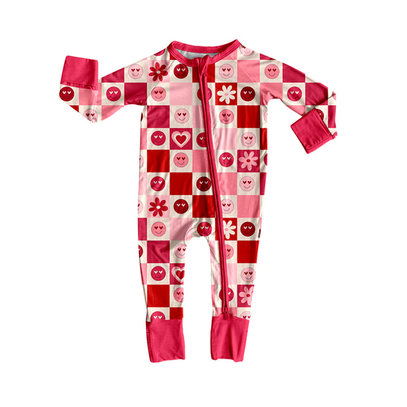 25.9.6 custom each style moq 5eta 4-6week Sibling Sisters smiley love baby girl long sleeve pants sets and dress and rompers match family design