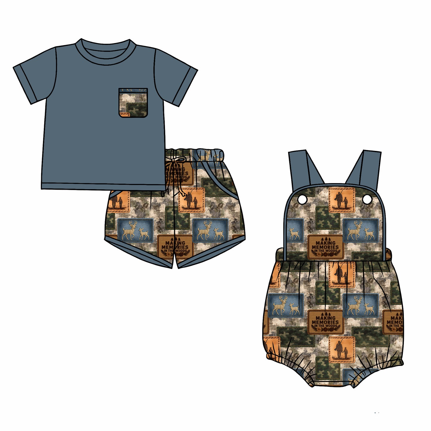 26.1.1 custom each style moq 5 eta 6-8week Sibling Sister baby boy short sleeve shorts sets and romper match design