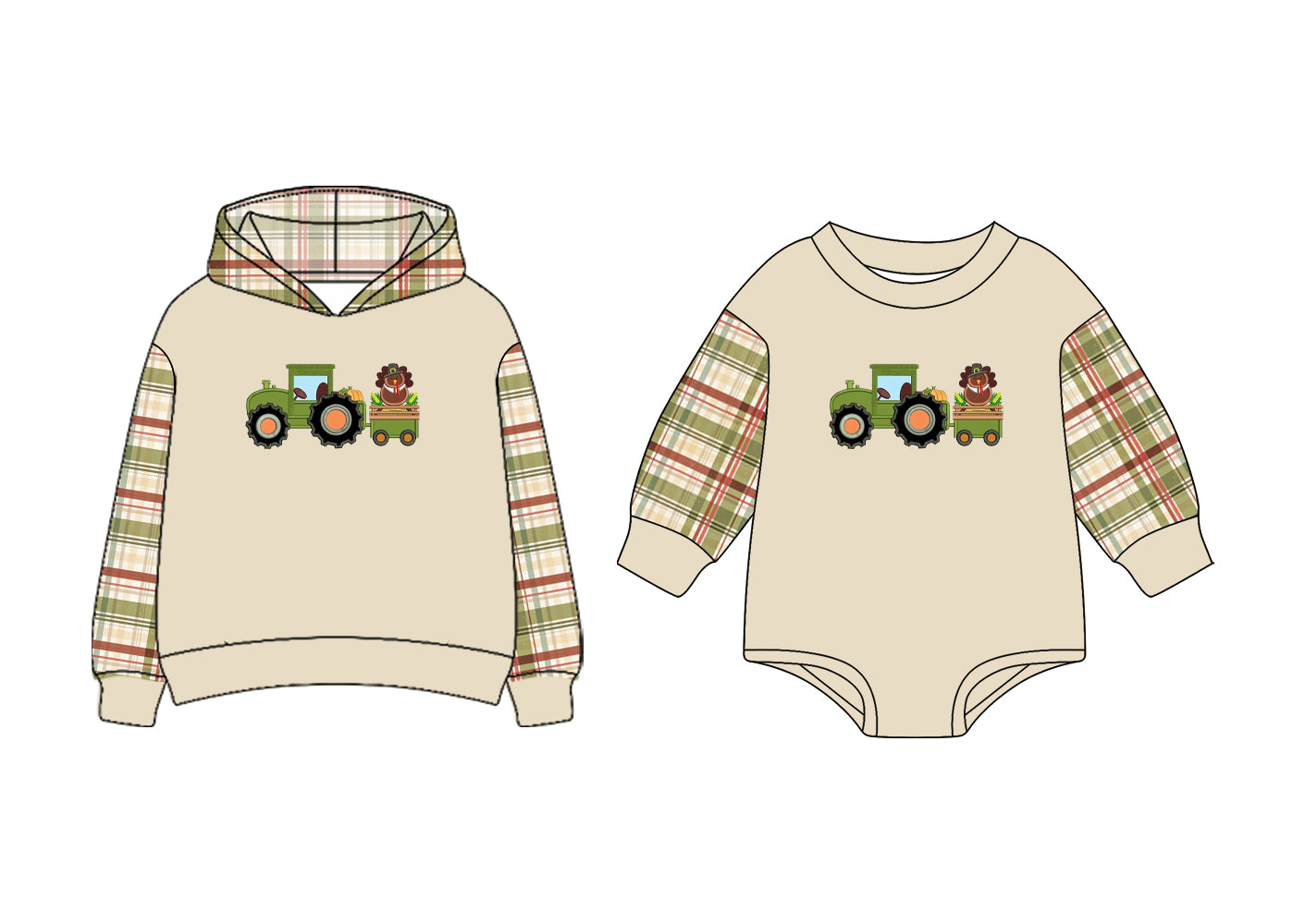 25.7.1 custom each style moq 5eta 4-6week Sibling Sisters baby boy long sleeve romper and top match family design