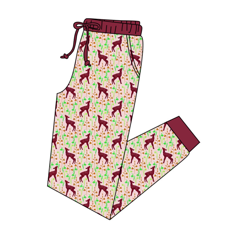 6.18 custom each style moq 5eta 4-6week adult clothes Christmas adult pants adult men