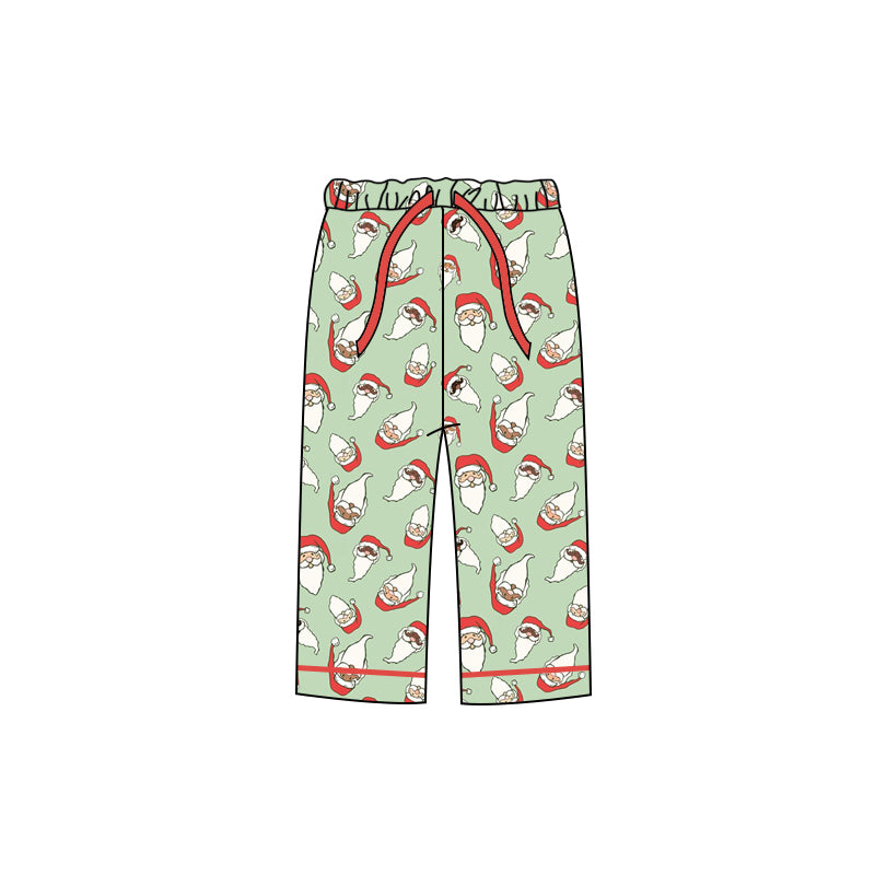 6.10 custom each style moq 5eta 4-6week adult clothes Christmas green adult pants adult men