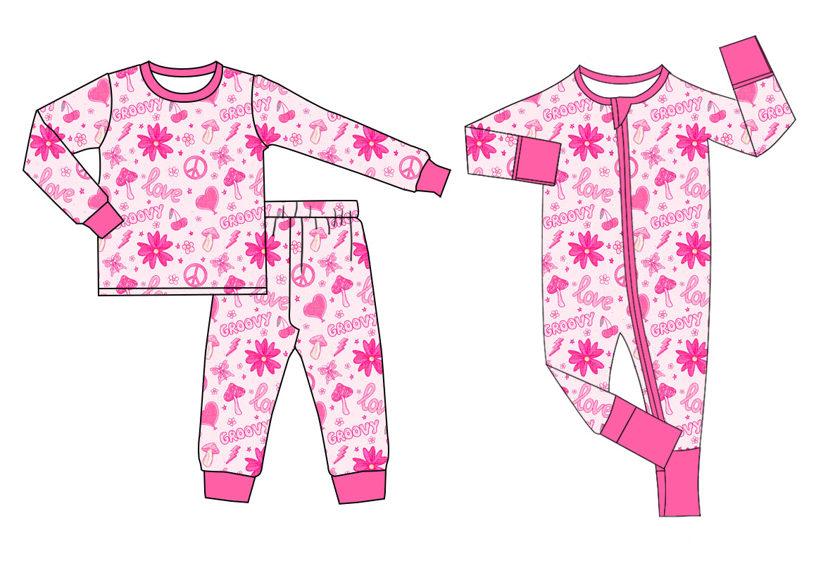 11.3 custom each style moq 5eta 4-6week Sibling love baby girl sets and rompers match family design