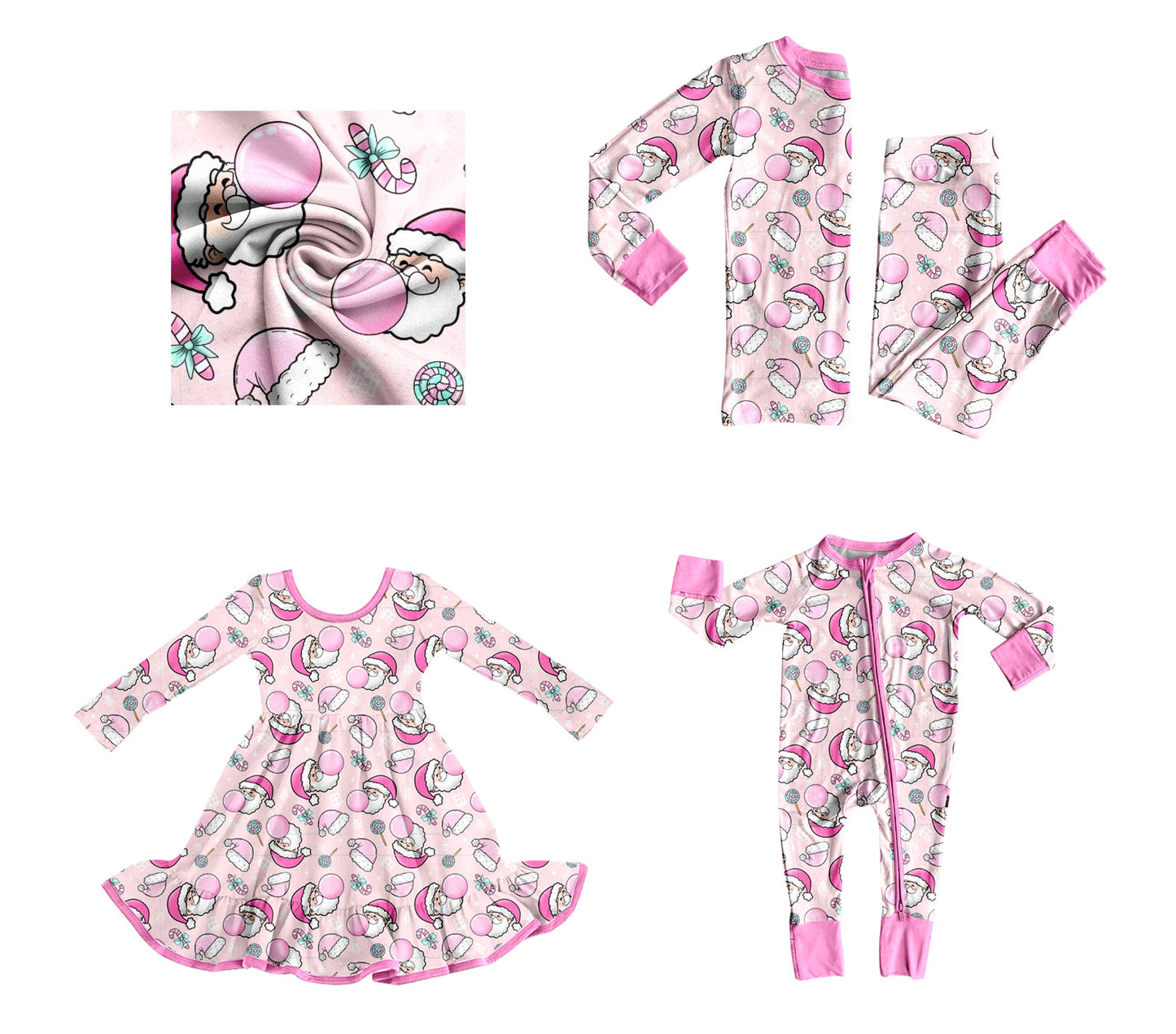 25.8.30 custom each style moq 5eta 4-6week Sibling Sisters Christmas baby girl long sleeve pants sets and dress and rompers match family design