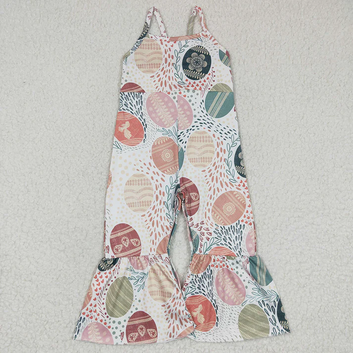 RTS NO MOQ Baby Girls easter Short Sleeve Dress & jumpsuit