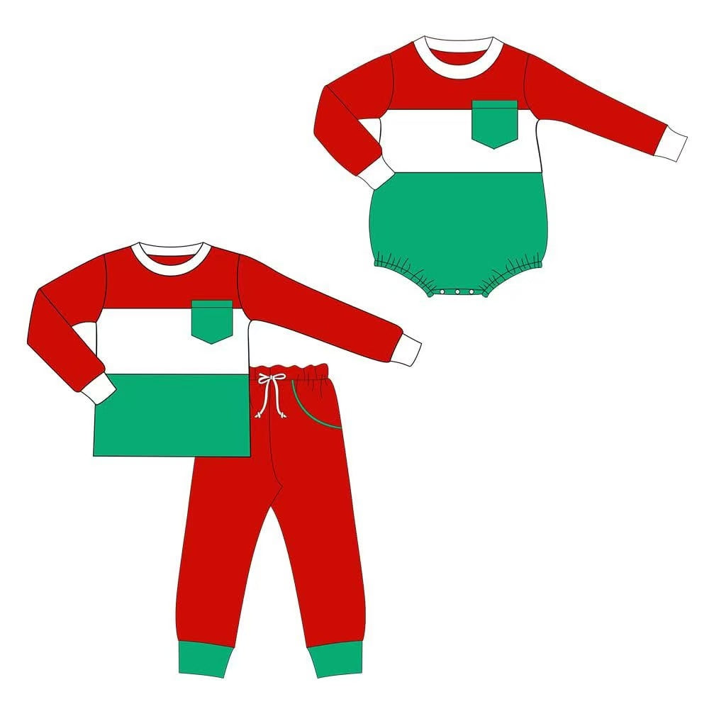 Custom moq 5 each style eta 6-7weeks baby boy clothes red long sleeve pants sets and romper-25.8.9