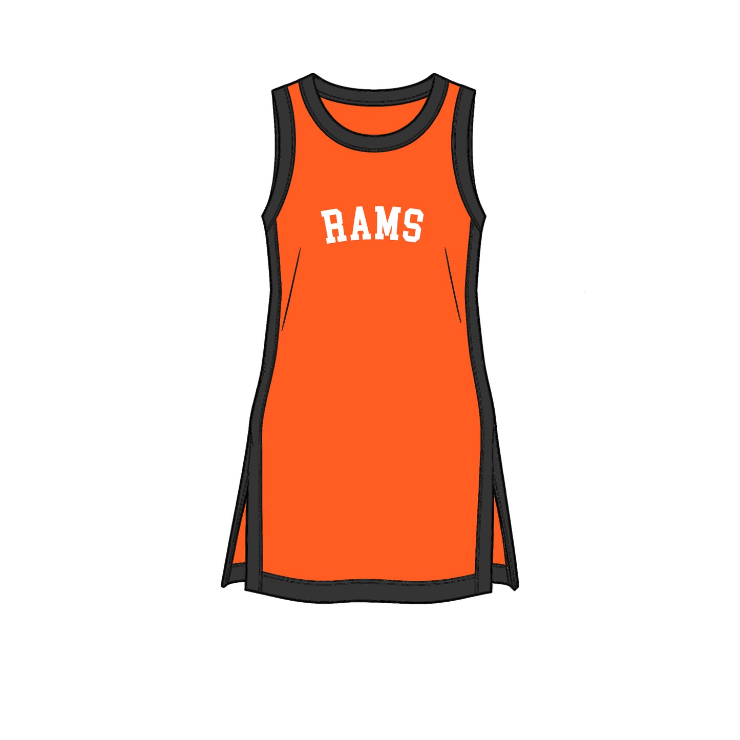 custom moq 5 mix size XY072008 Baby Girls Letter Print Summer Sleeveless Knee Length Team Dress