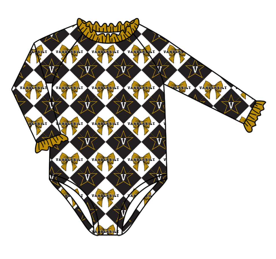 Custom moq 5 mix size swim fabric Checkered team swimsuits girls swim