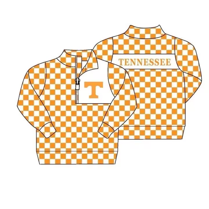 custom moq 3 eta 6-8weeks team baby boys clothes light orange long sleeve top