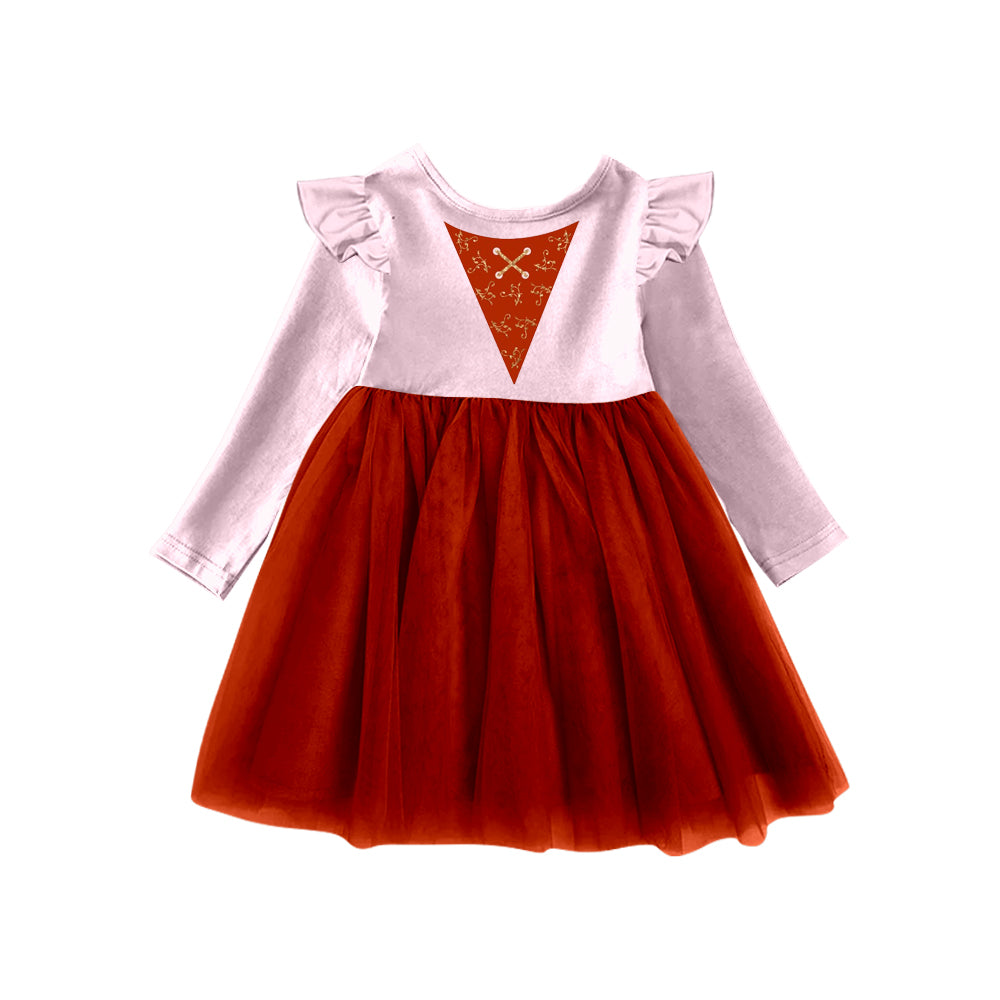 6.11 custom each style moq 5eta 4-6week baby girls clothes red long sleeve girls dress