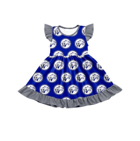 Deadline: May 10custom no moq eta 5-6week blue color summer dress