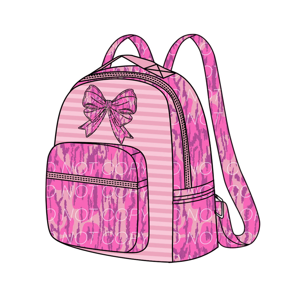 8.31 custom each style moq 5 eta 4-6weeks baby kids fashion dark pink backpack