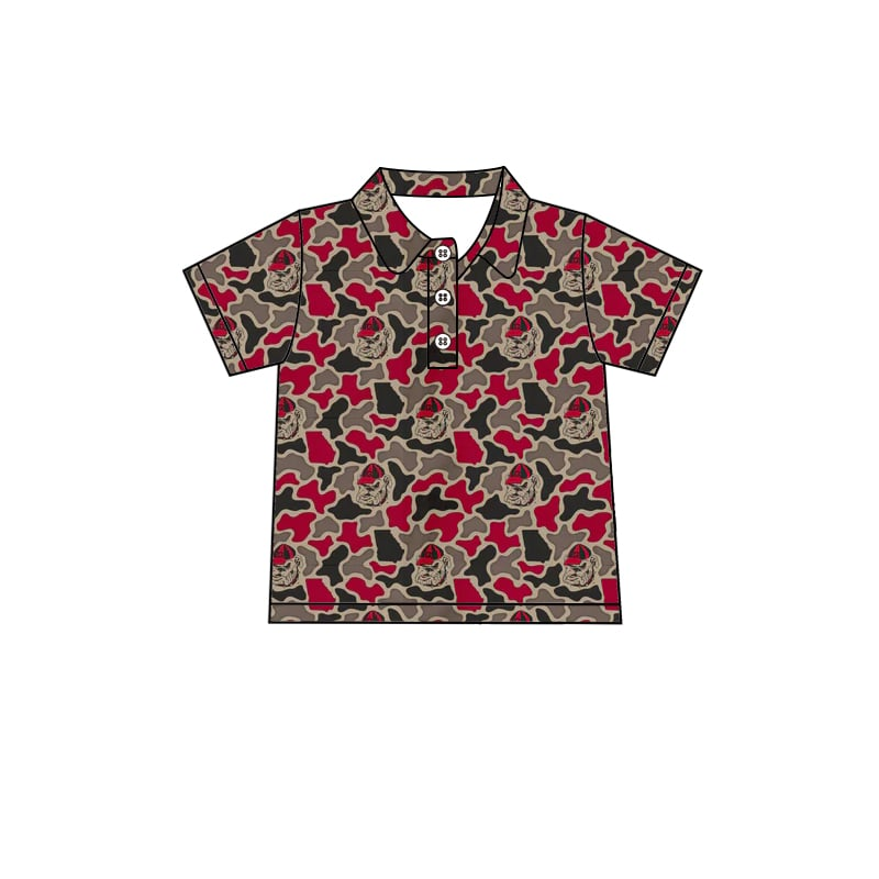 Custom moq 5 mix size adult custom Summer short-sleeved leopard print button top