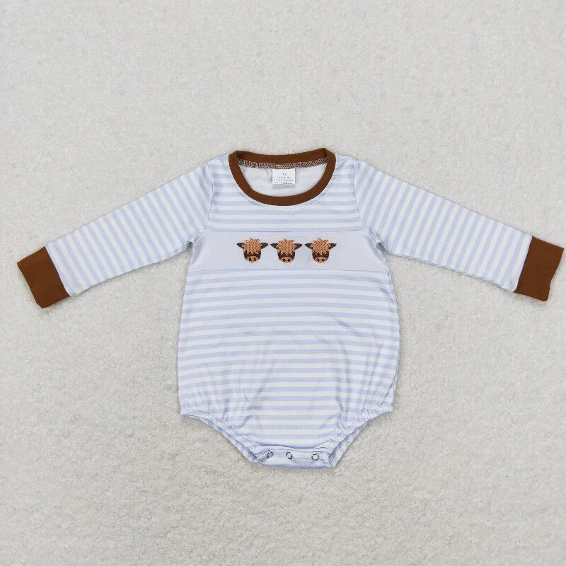 RTS NO MOQ Sibling Baby boy clothes long-sleeved trousers suit & rompers