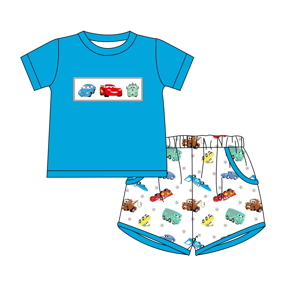 Deadline MAY 7BSSO0883 Trucker Boys Short Sleeve Shorts Suit